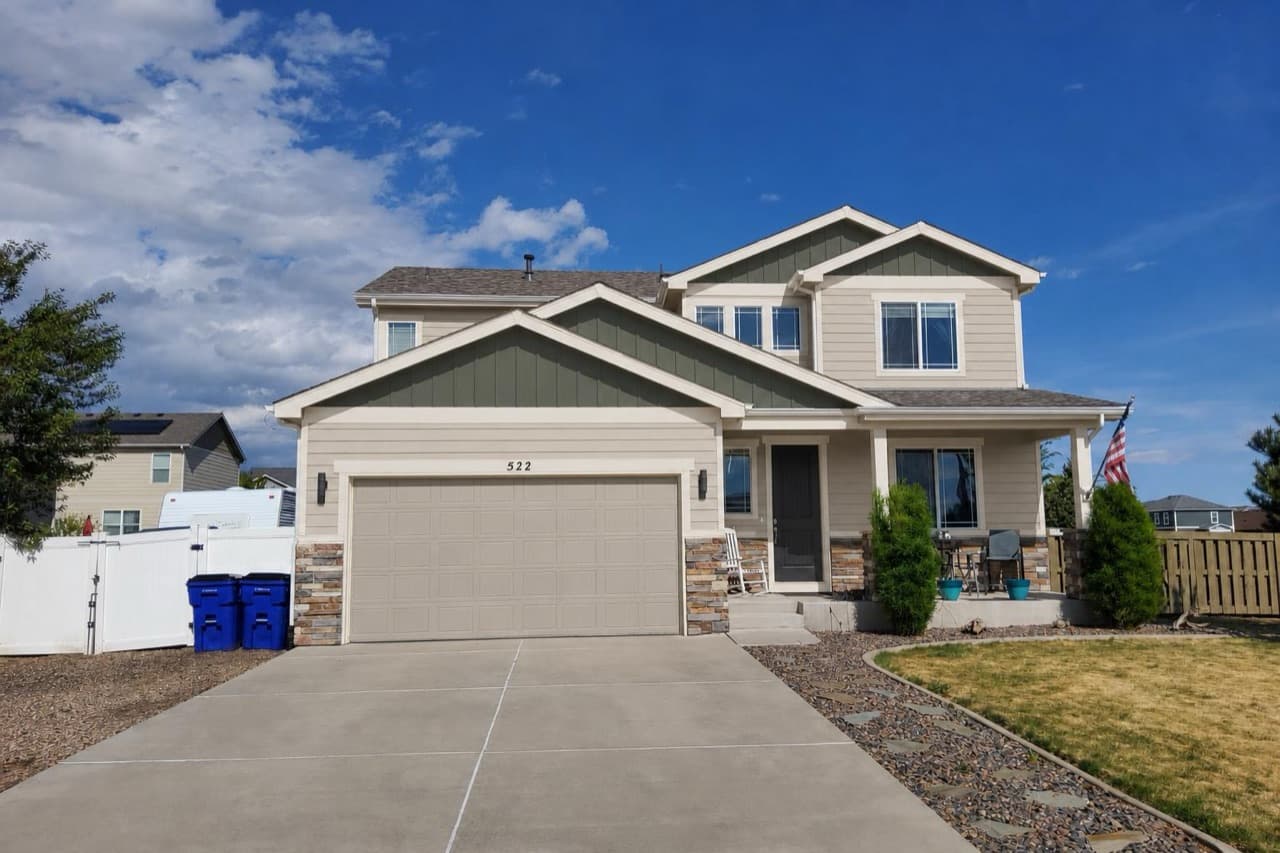 The same house in the new colors